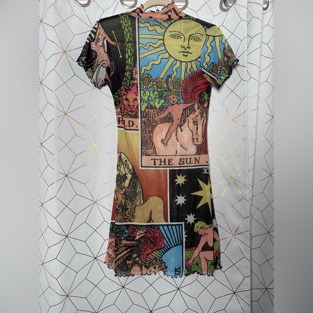 ULTRA RARE MESH TAROT DRESS | Horoscopez | Dolls Kill
